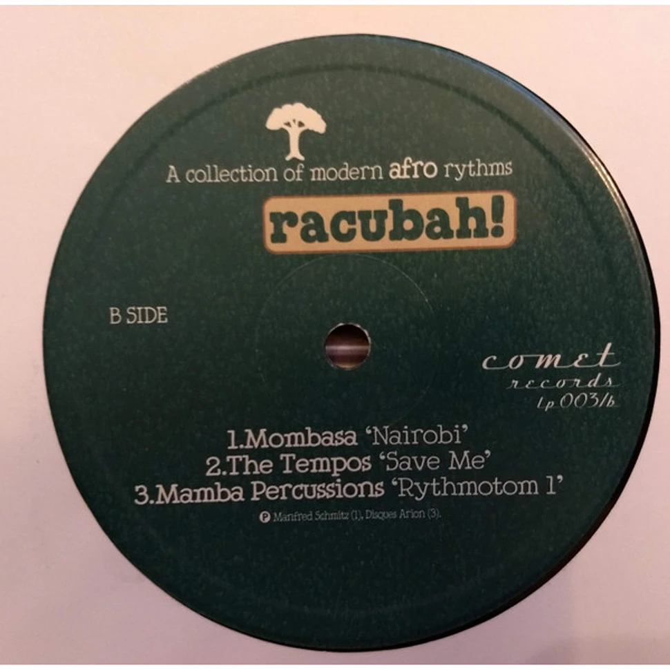 V.A. - Racubah! - A Collection Of Modern Afro Rhythms