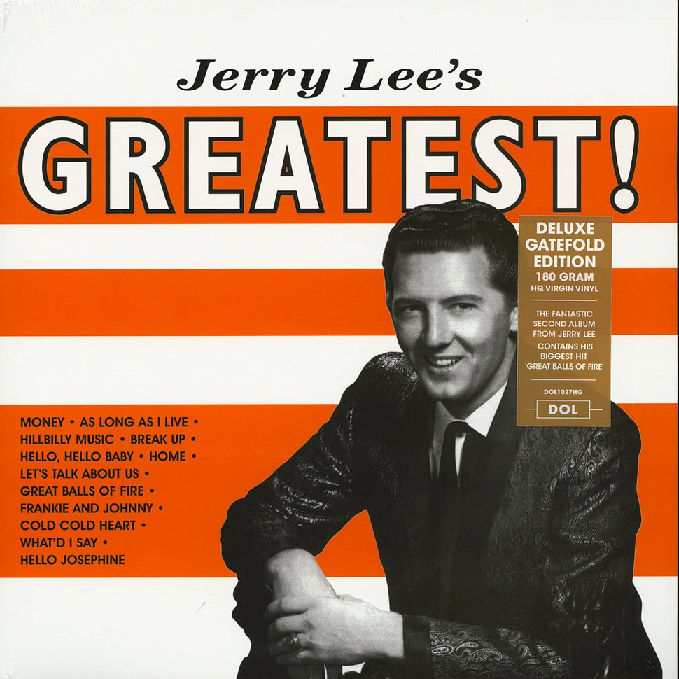 Jerry Lee Lewis - Jerry Lee's Greatest Gatefold Sleeve Edition