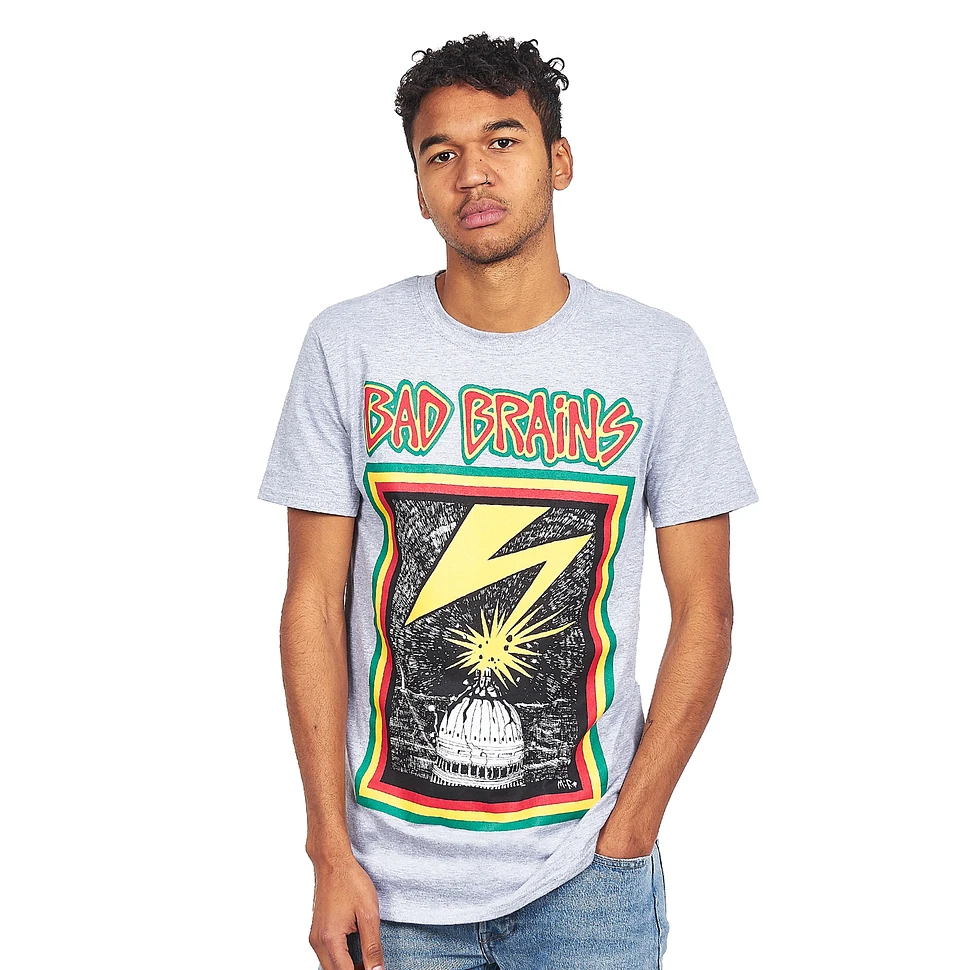 Bad Brains Capitol On Yellow Long Sleeve