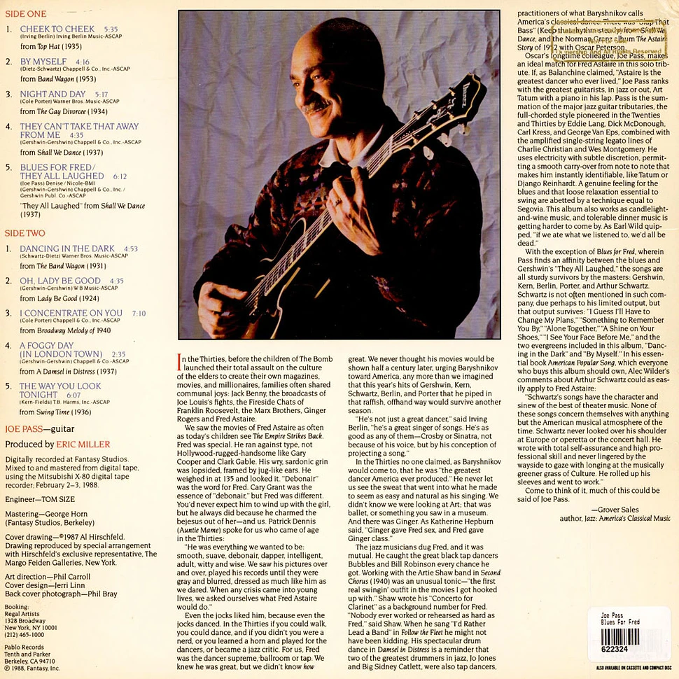 Joe Pass - Blues For Fred
