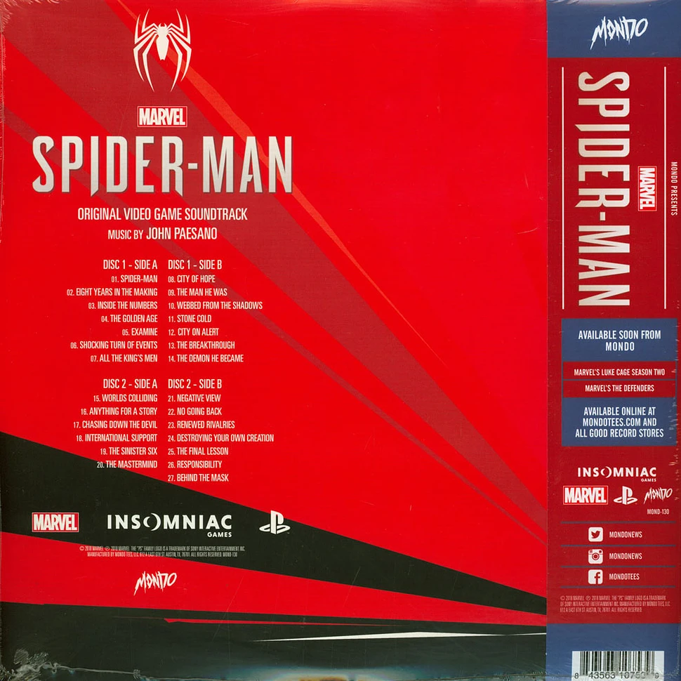 John Paesano - OST Marvel's Spider-Man
