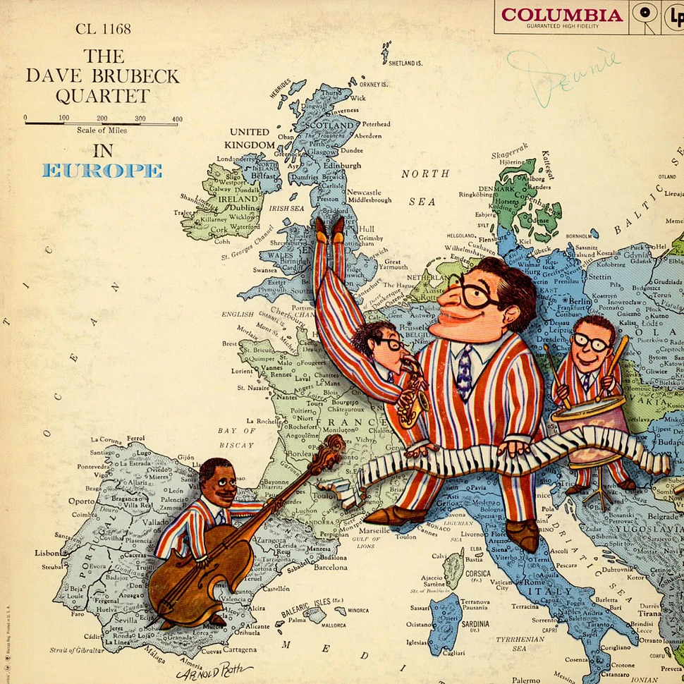 The Dave Brubeck Quartet - The Dave Brubeck Quartet In Europe