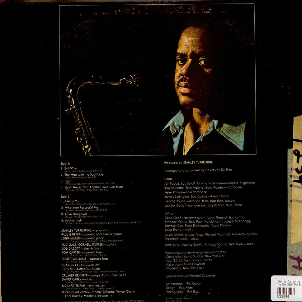 Stanley Turrentine - The Man With The Sad Face