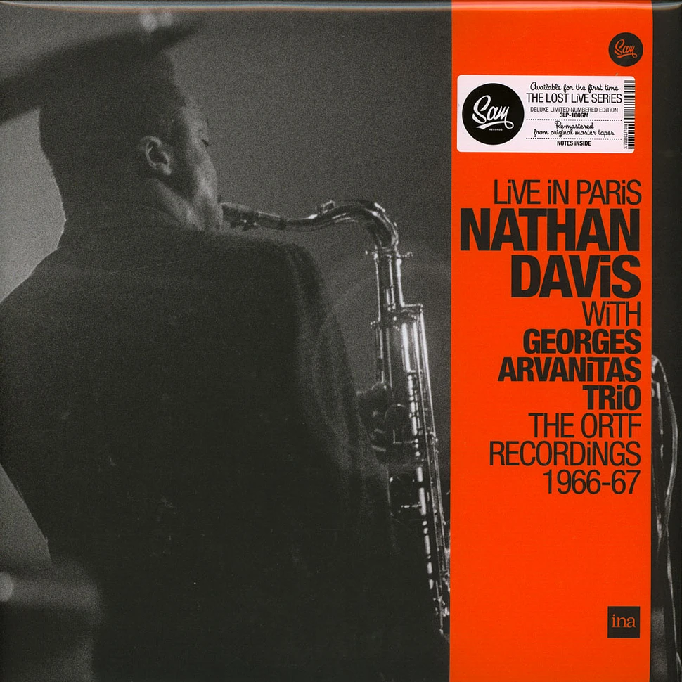 Nathan Davis & Georges Arvanitas Trio - Live In Paris