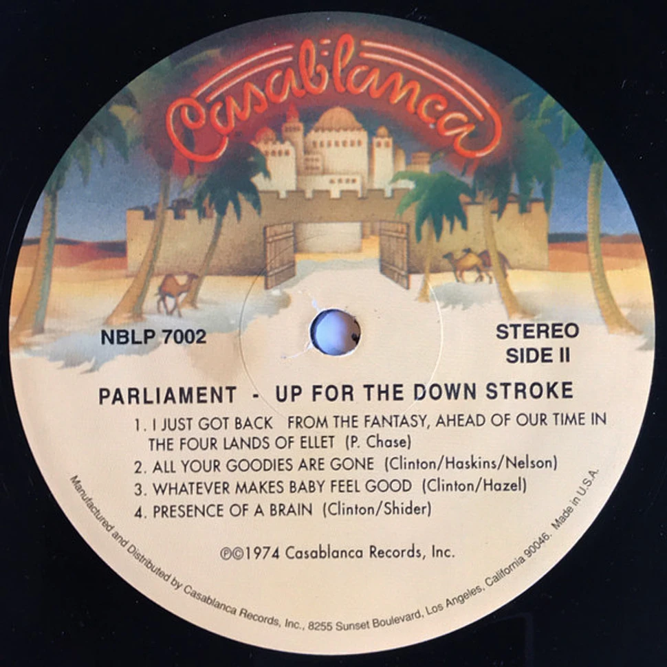 Parliament - Up For The Down Stroke