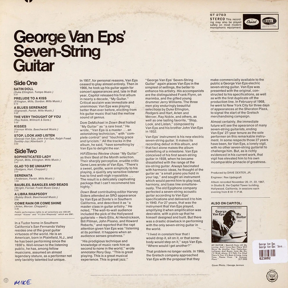 George Van Eps - George Van Eps' Seven-String Guitar