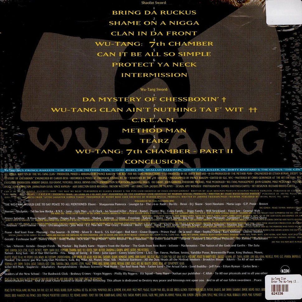 Wu-Tang Clan - Enter The Wu-Tang (36 Chambers)