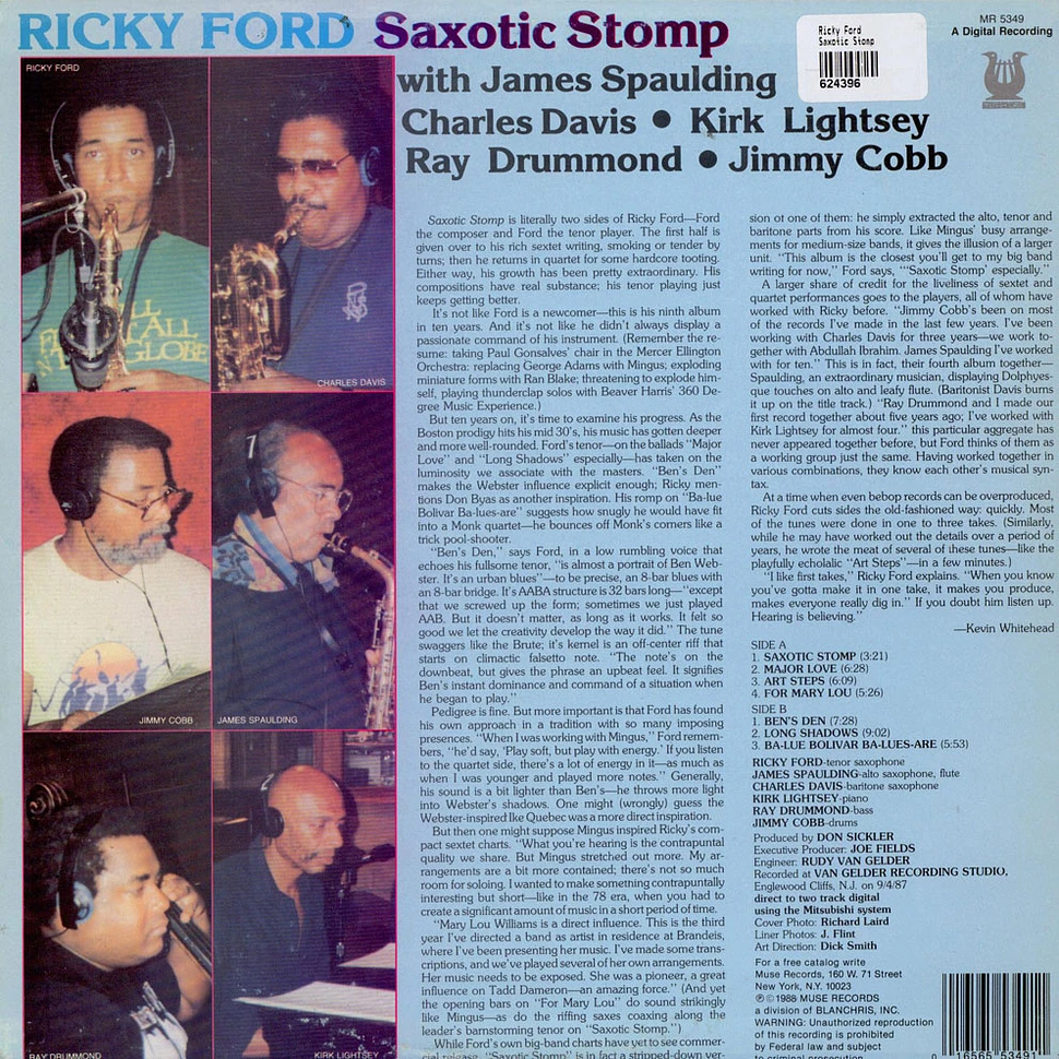 Ricky Ford - Saxotic Stomp