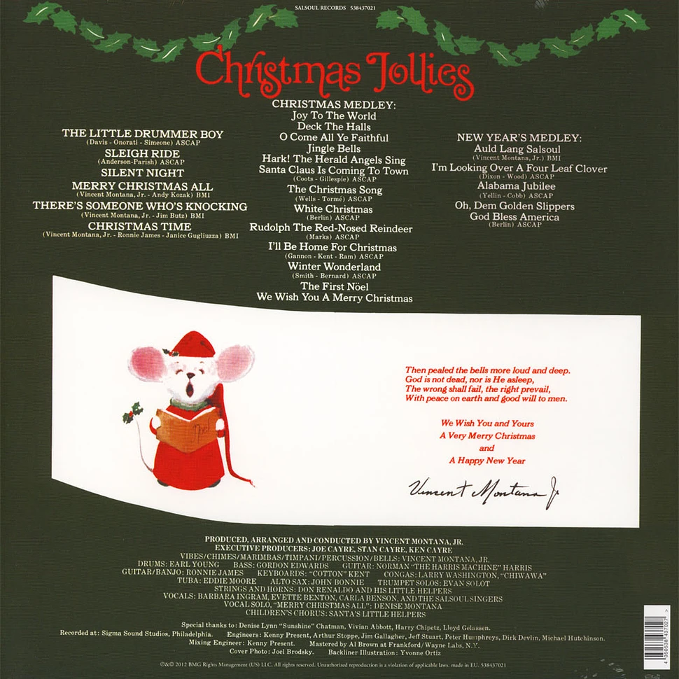 The Salsoul Orchestra - Christmas Jollies Red Vinyl Edition