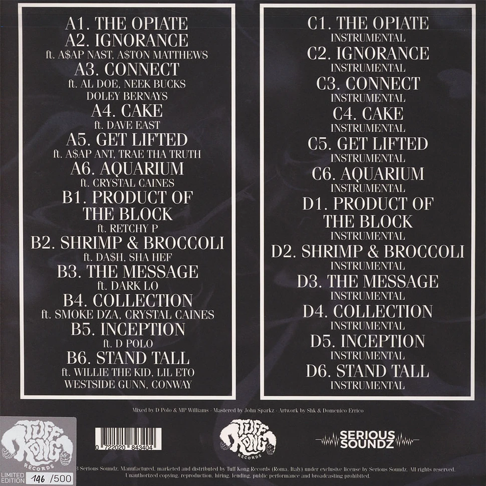 V Don - The Opiate Blue Vinyl Edition