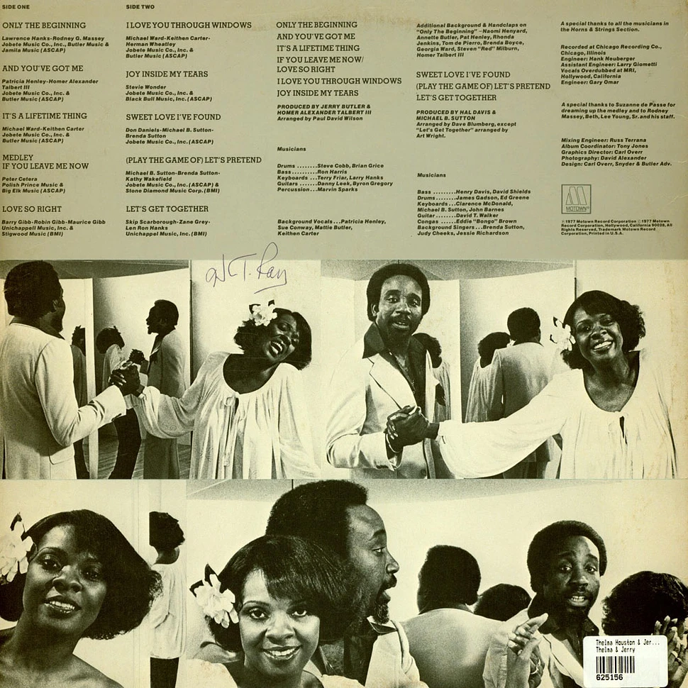 Thelma Houston & Jerry Butler - Thelma & Jerry