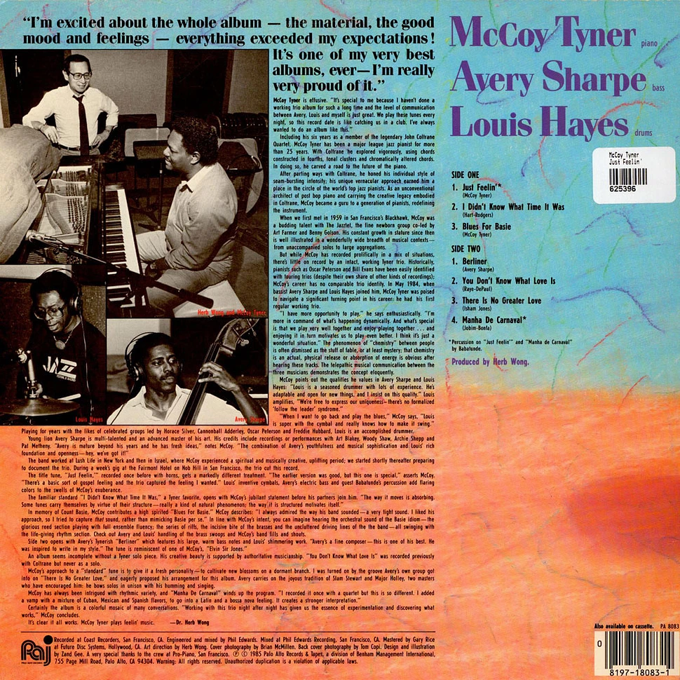 McCoy Tyner - Just Feelin'