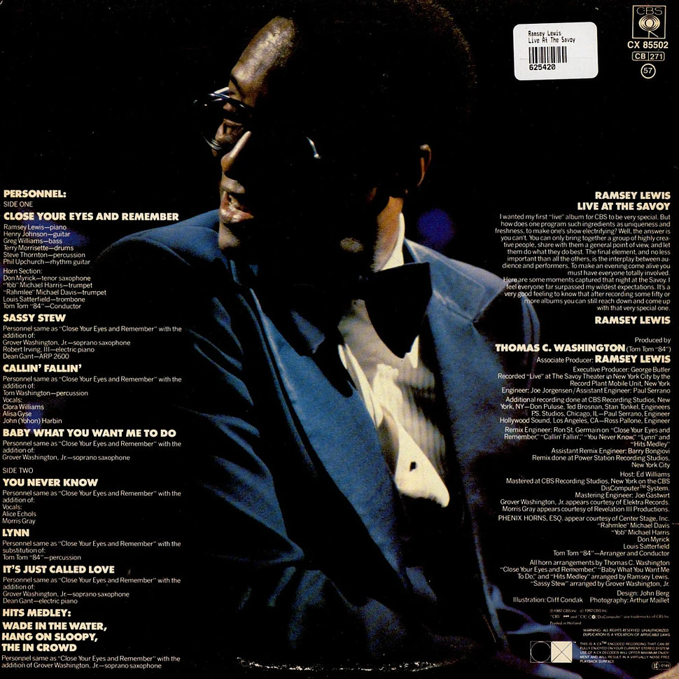 Ramsey Lewis - Live At The Savoy