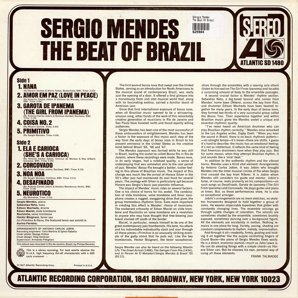 Sérgio Mendes - The Beat Of Brazil