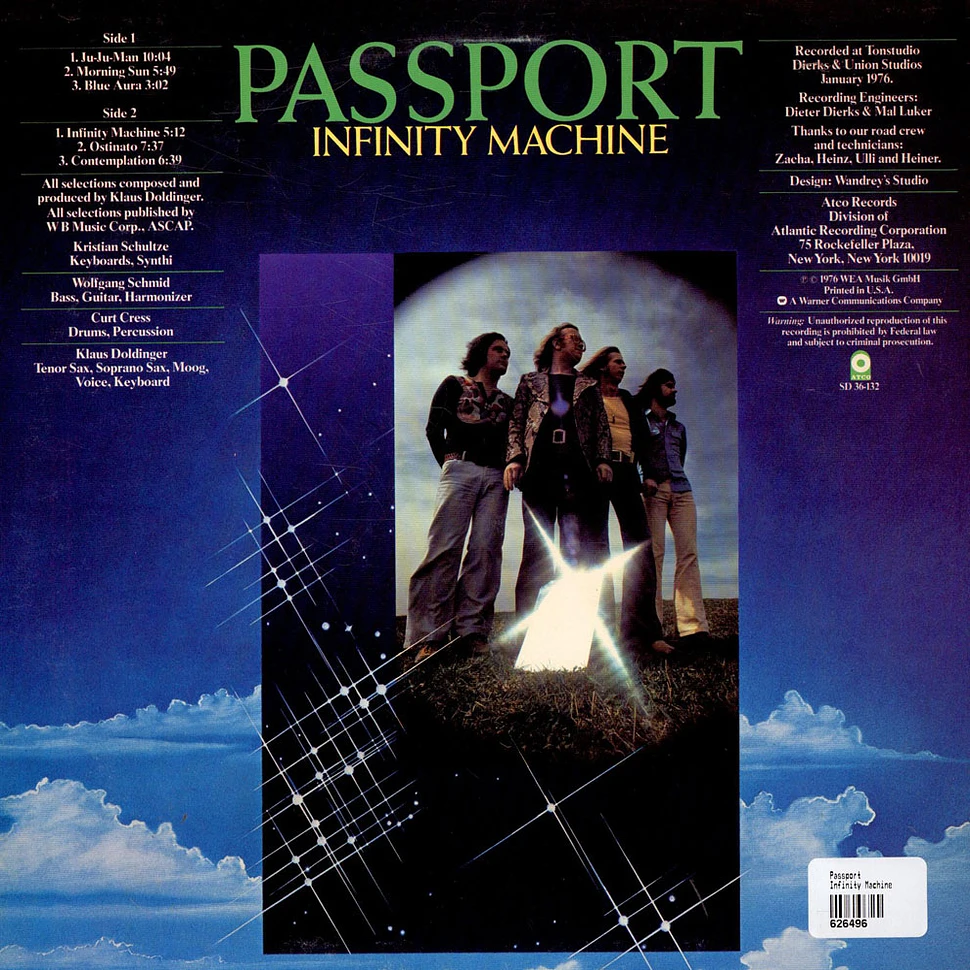 Passport - Infinity Machine