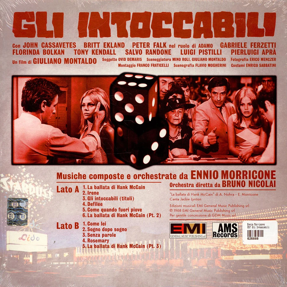 Ennio Morricone - Gli Intoccabili (Colonna Sonora Originale)