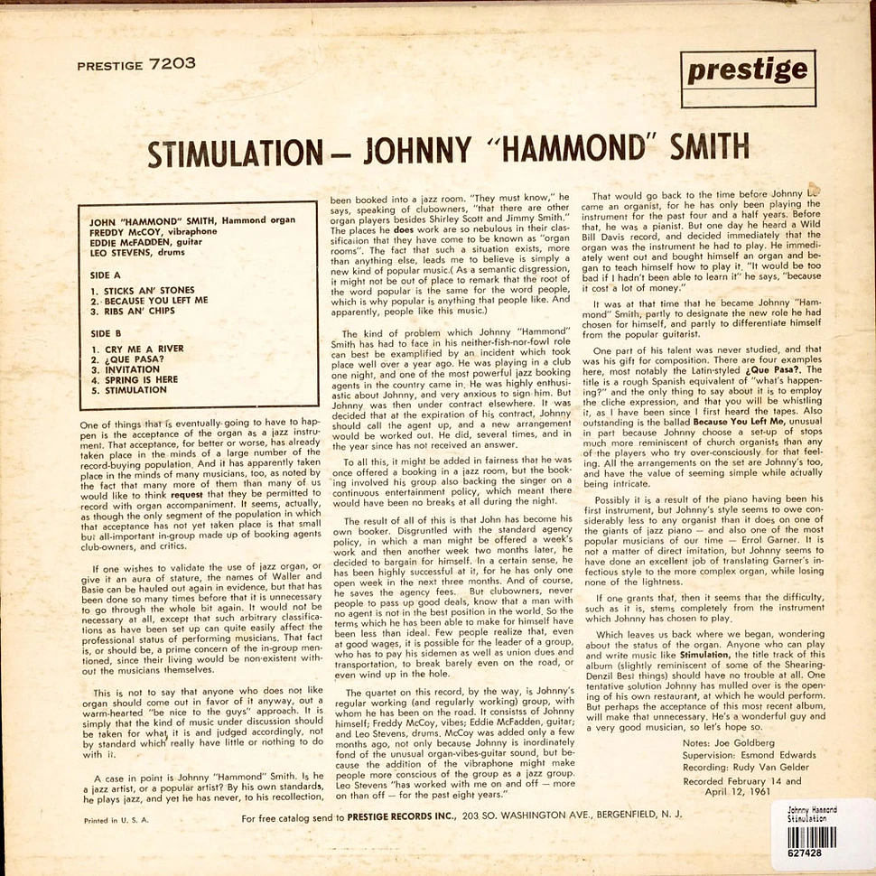 Johnny Hammond - Stimulation