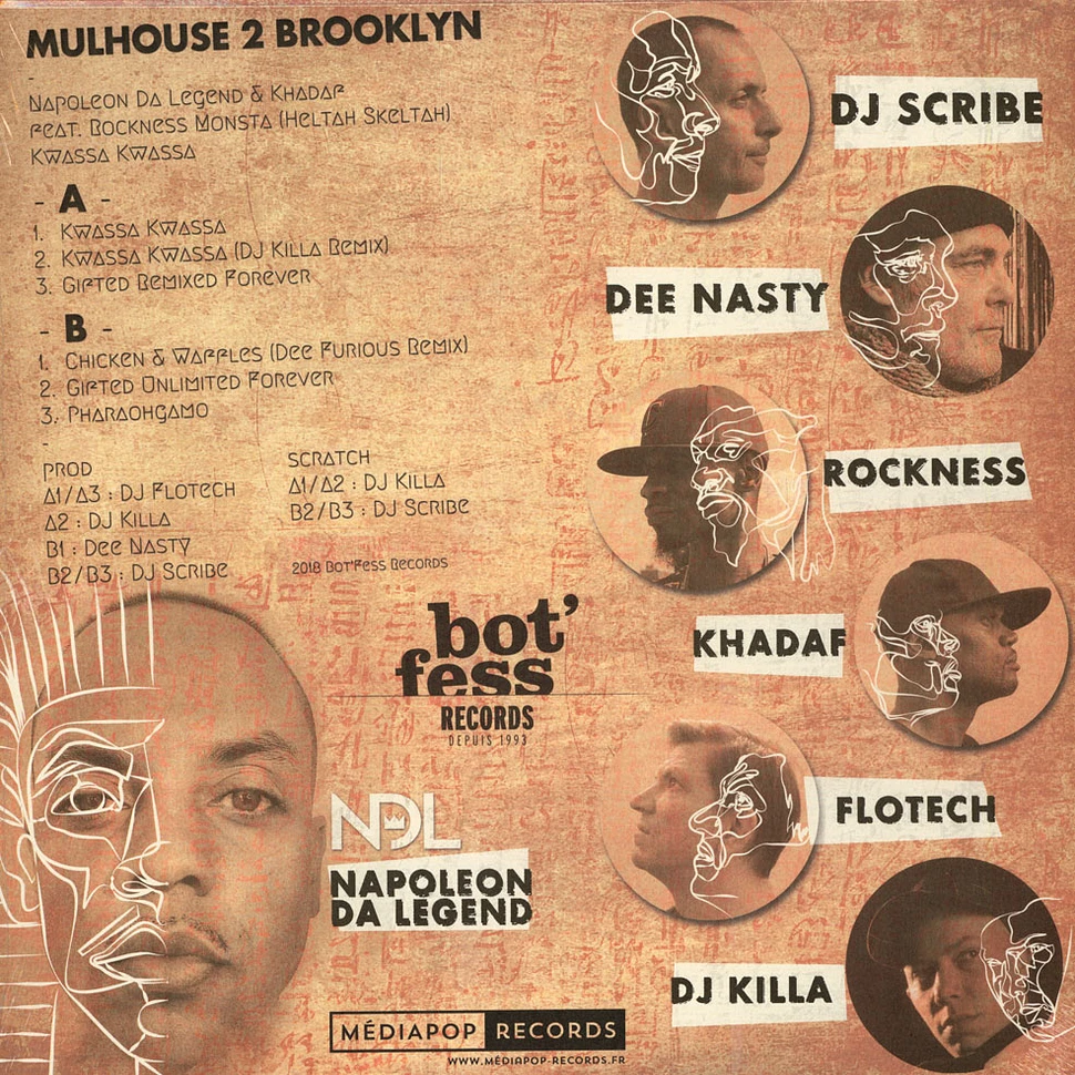 DJ Scribe presents Napoleon Da Legend - Mulhouse 2 Brooklyn
