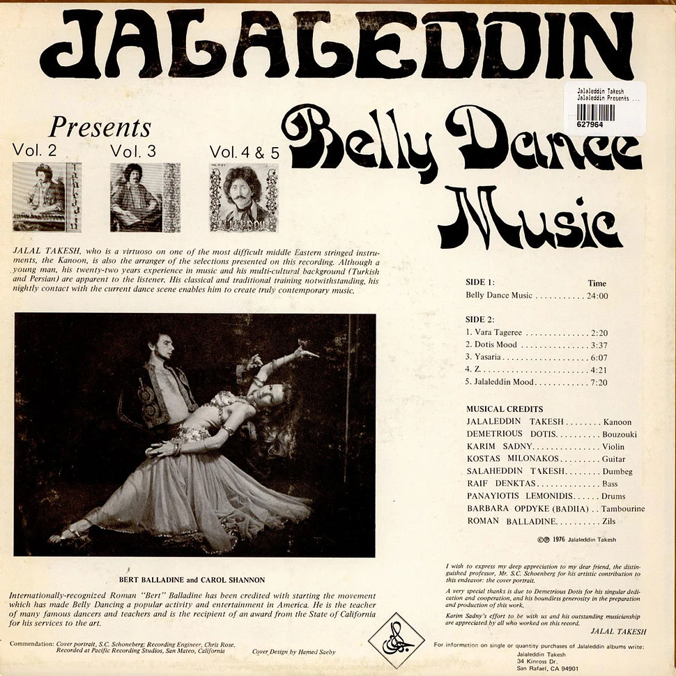 Jalaleddin Takesh - Jalaleddin Presents Belly Dance Music