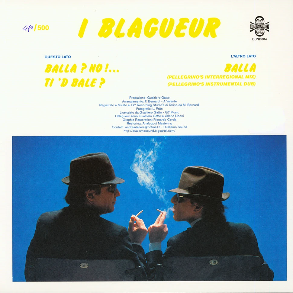 I Blagueur - Balla? No! ... / Ti 'D Bale?