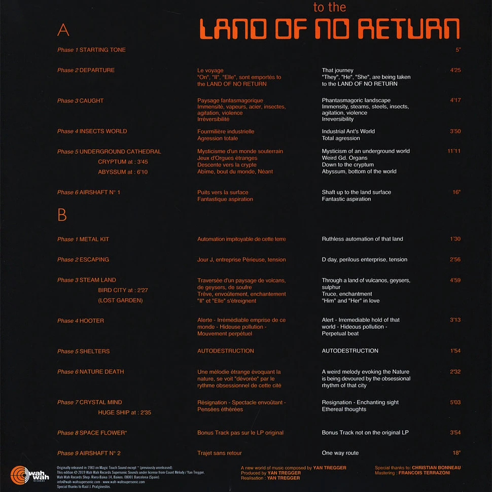 Yan Tregger - To The Land Of No Return