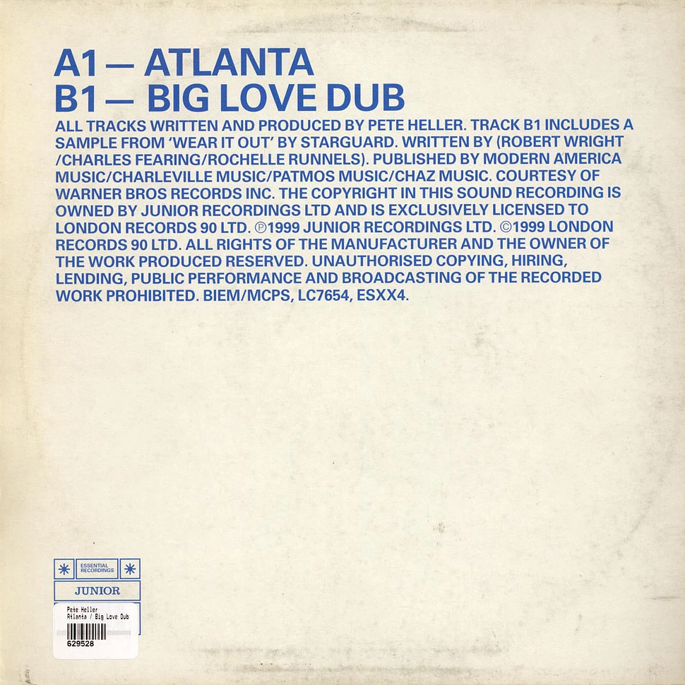 Pete Heller - Atlanta / Big Love Dub