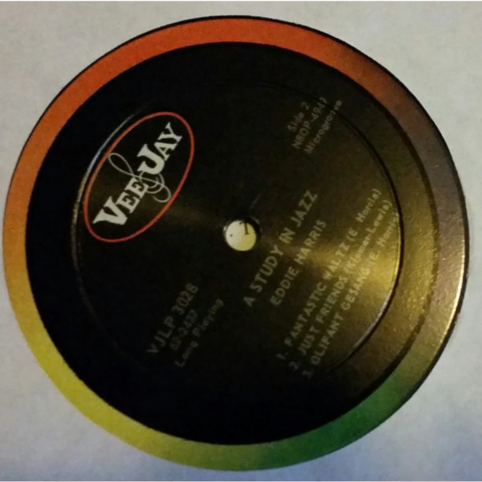 Eddie Harris - A Study In Jazz - Vinyl LP - 1962 - US