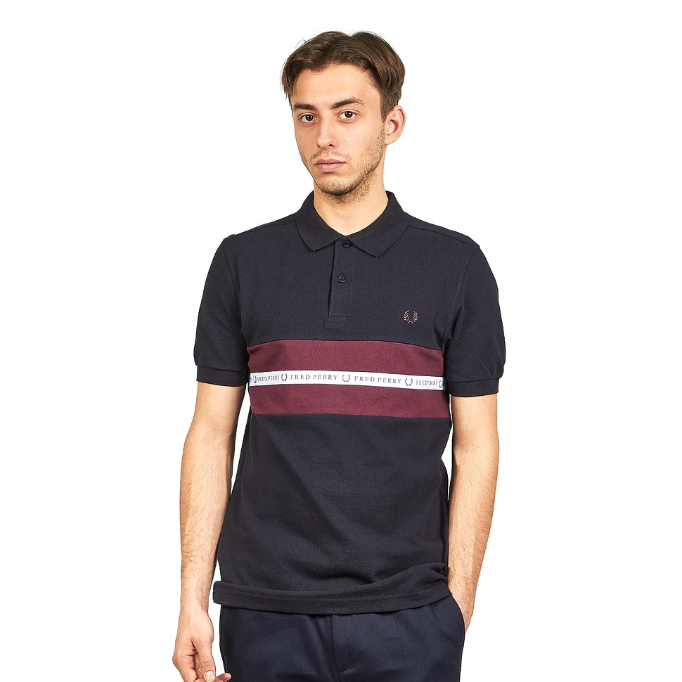 Fred Perry - Sports Tape Pique Shirt