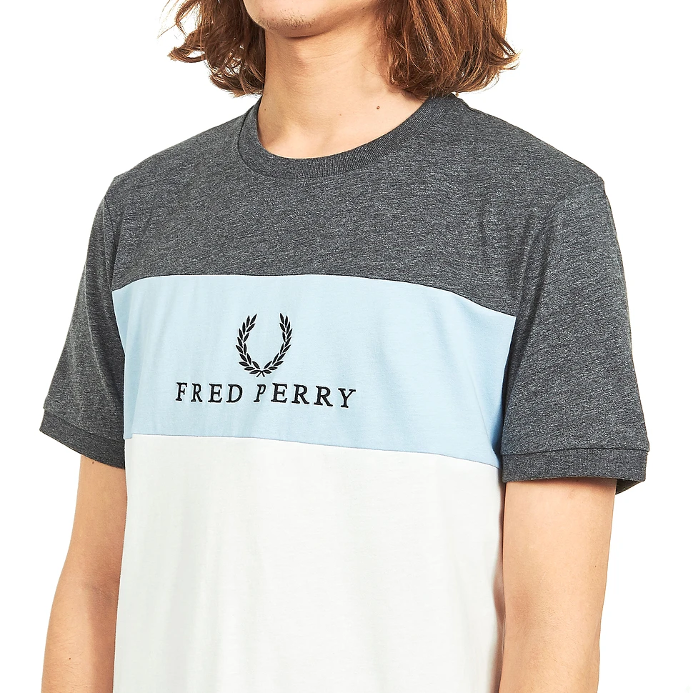 Fred Perry - Embroidered Panel T-Shirt