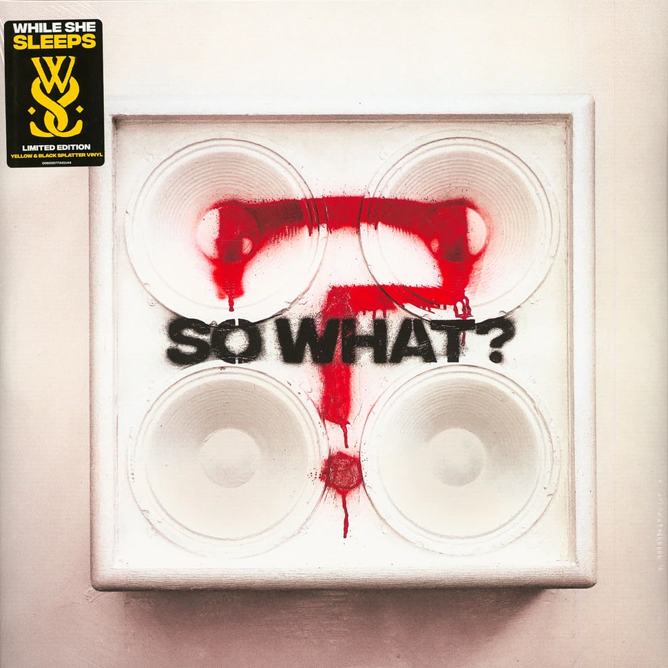 While She Sleeps - So What? Yellow & Black Vinyl Edition