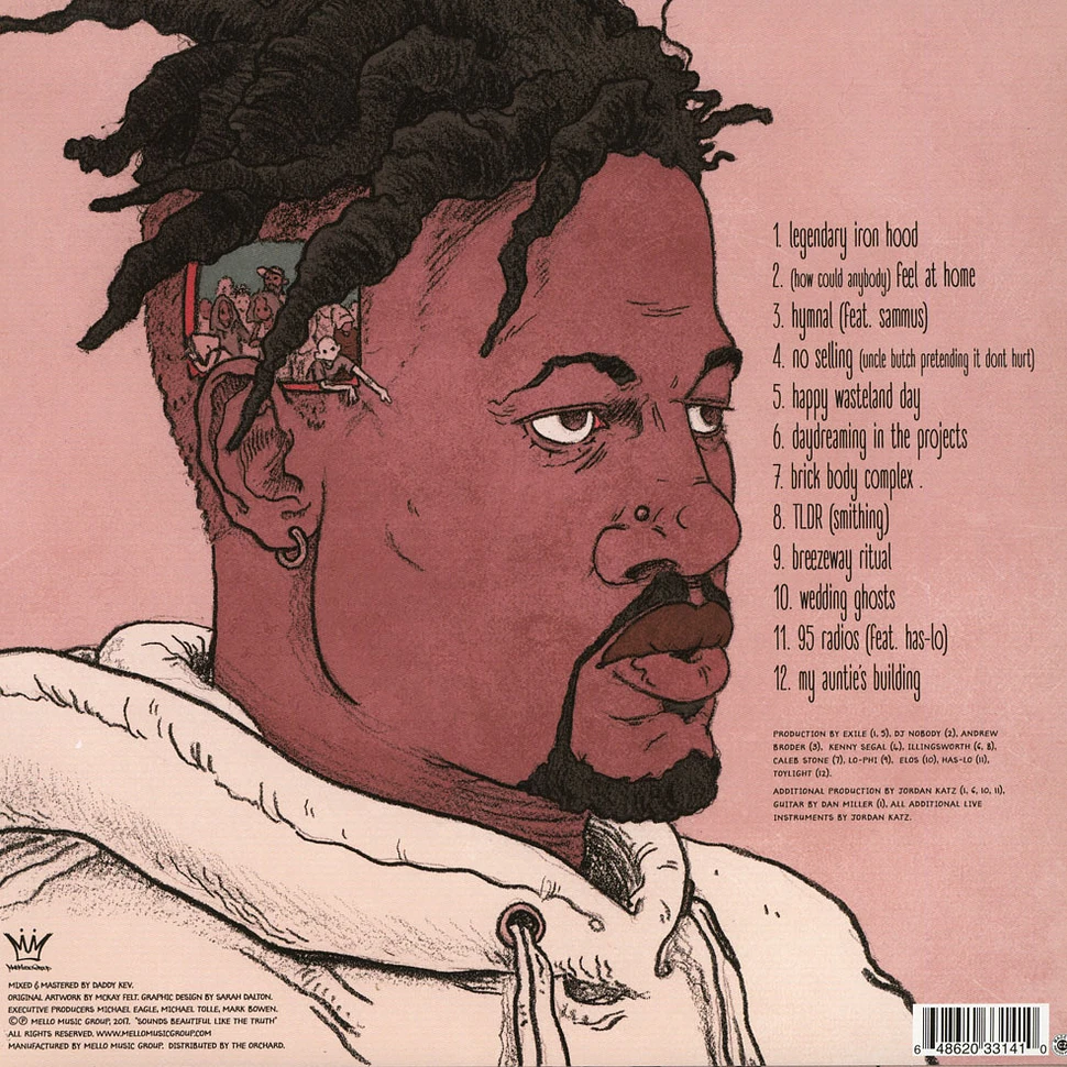 Open Mike Eagle - Brick Body Kids Still Daydream Black Vinyl Edition