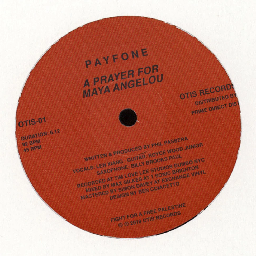 Payfone - I Was In New York / A Prayer For Maya Angelou