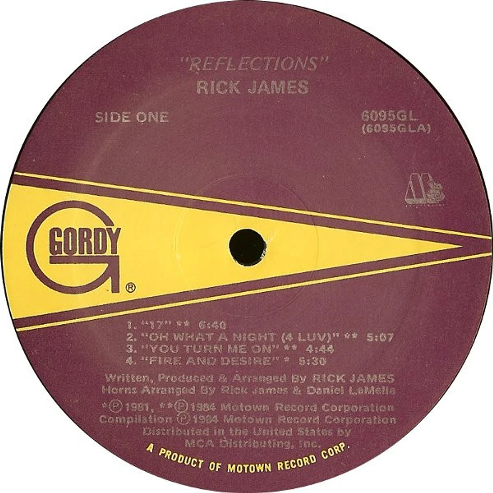 Rick James - Reflections