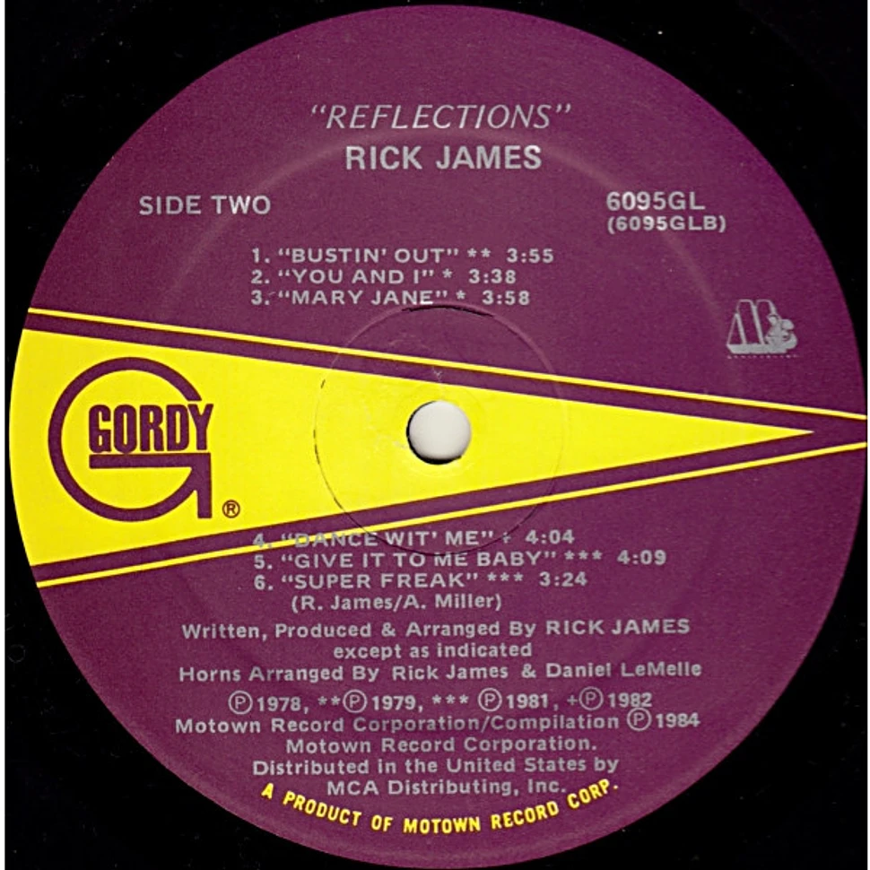 Rick James - Reflections