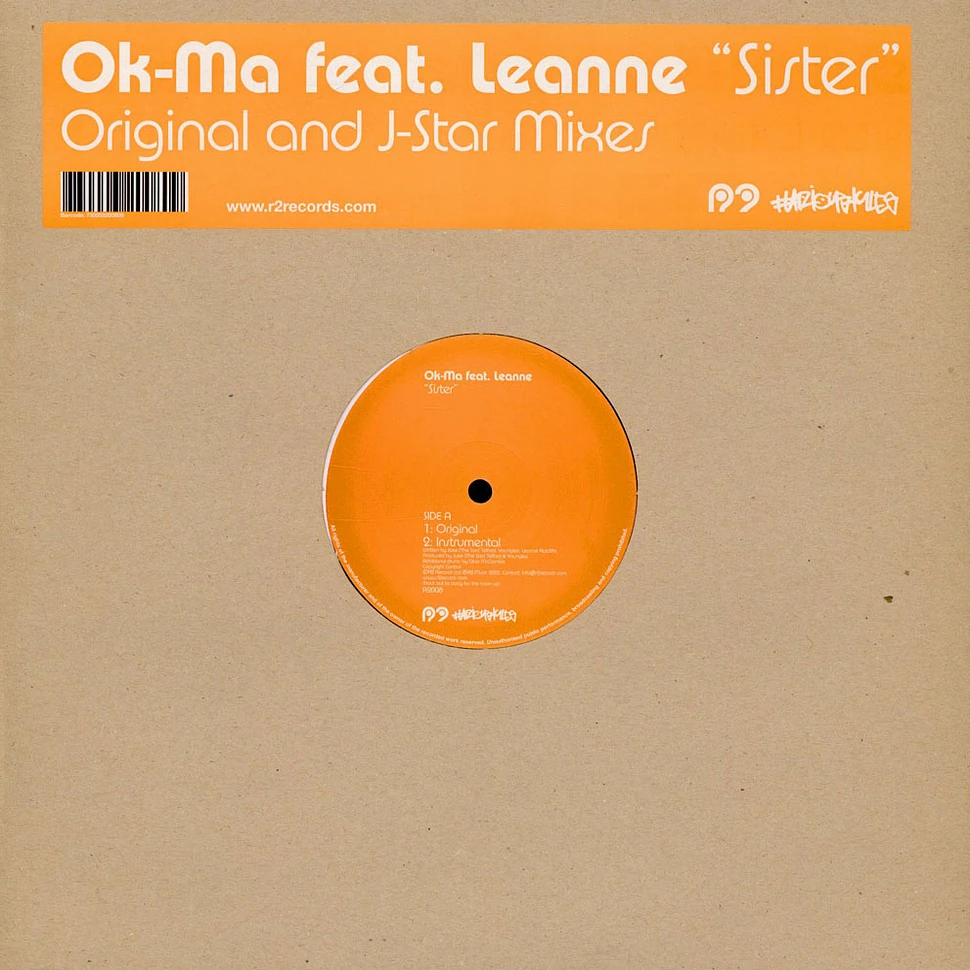 Ok-Ma - Sister feat. Leanne