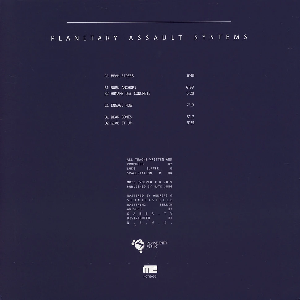 Planetary Assault Systems - Straight Shooting Transparent Vinyl Edition