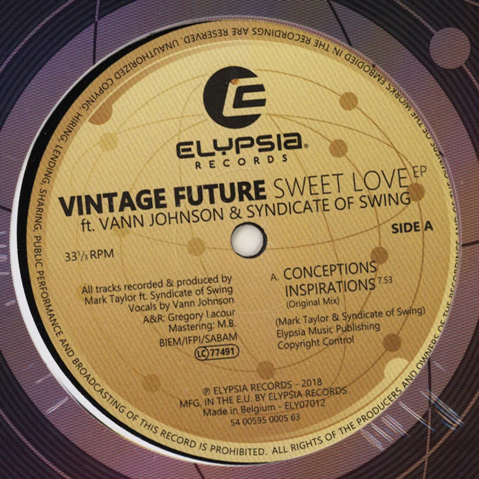 Vintage Future - Conceptions Inspirations / Sweet Love Feat. Vann Johnson & Syndicate Of Swing