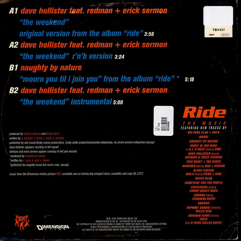 V.A. - Ride (Music From The Dimension Motion Picture)