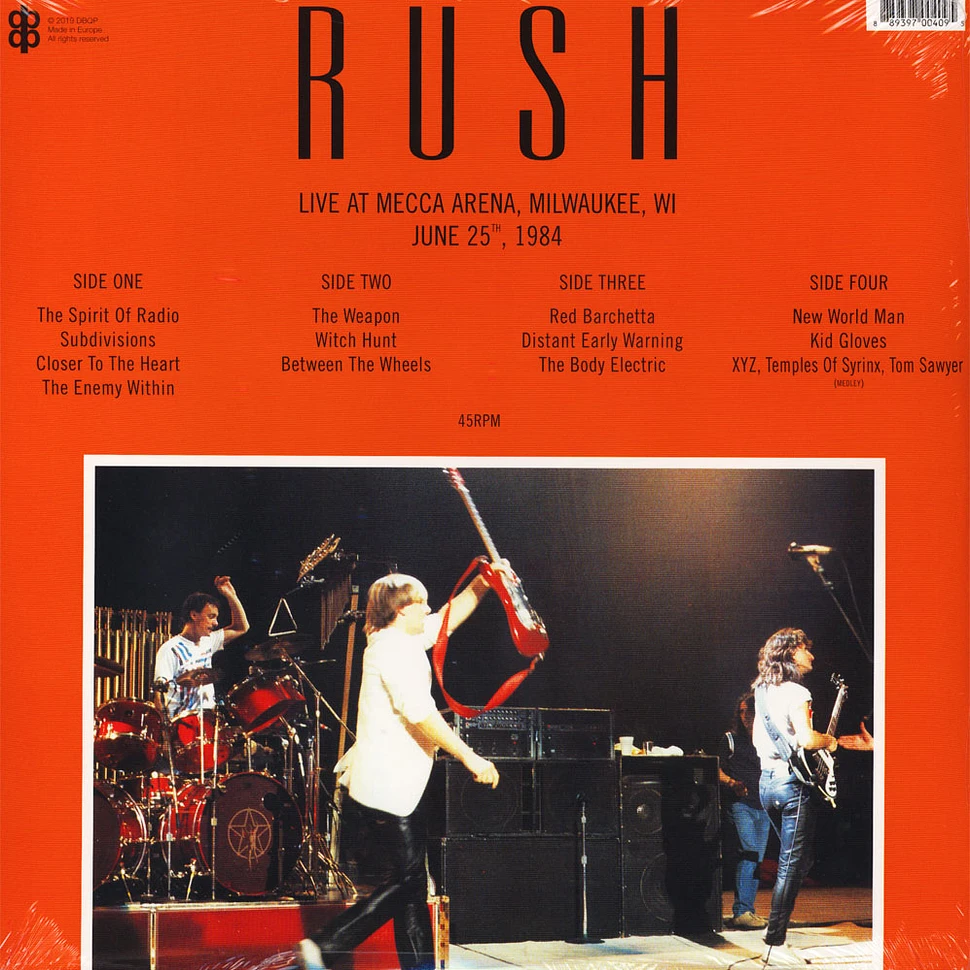 Rush - Live In Landover Maryland 1984