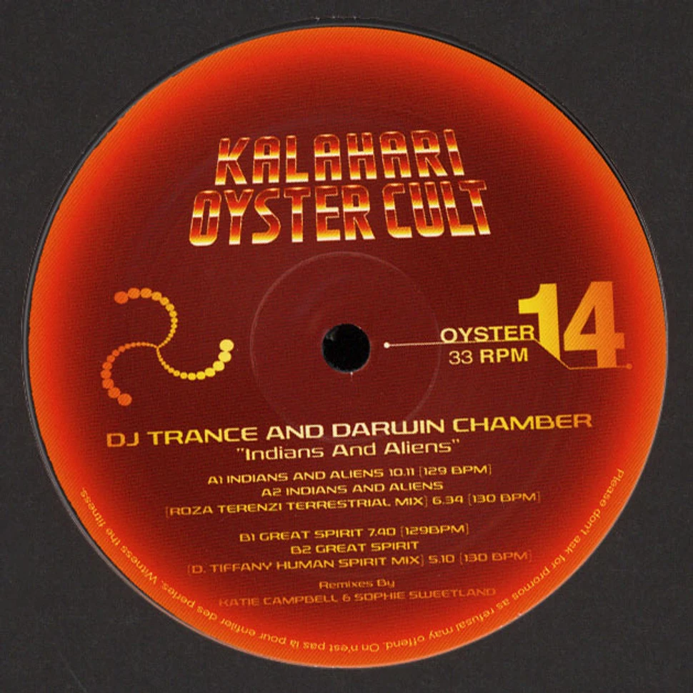 DJ Trance & Darwin Chamber - Indians & Aliens EP