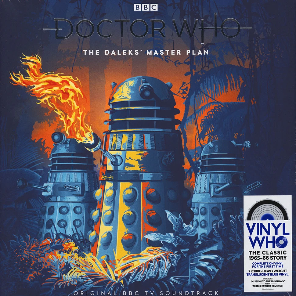 Dr.Who - The Daleks' Master Plan Colored Vinyl Box Set