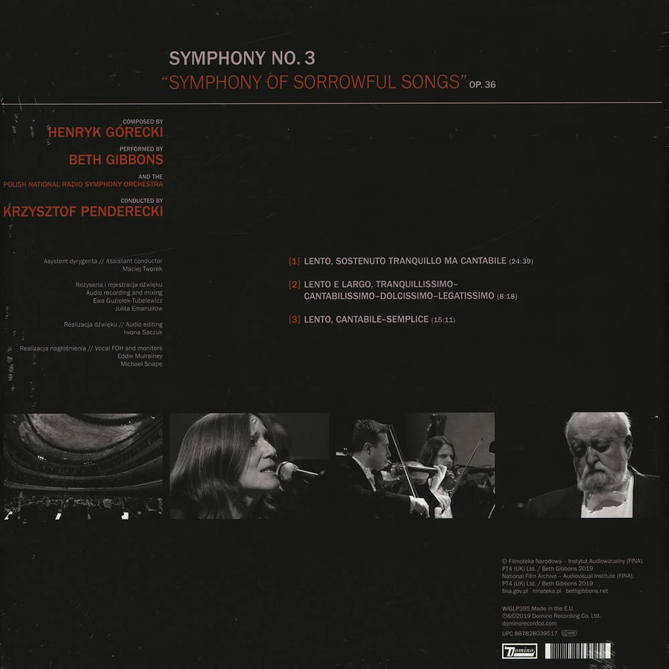 Beth Gibbons & The Polish Radio Orchestra - Henryk Górecki: Symphony No. 3