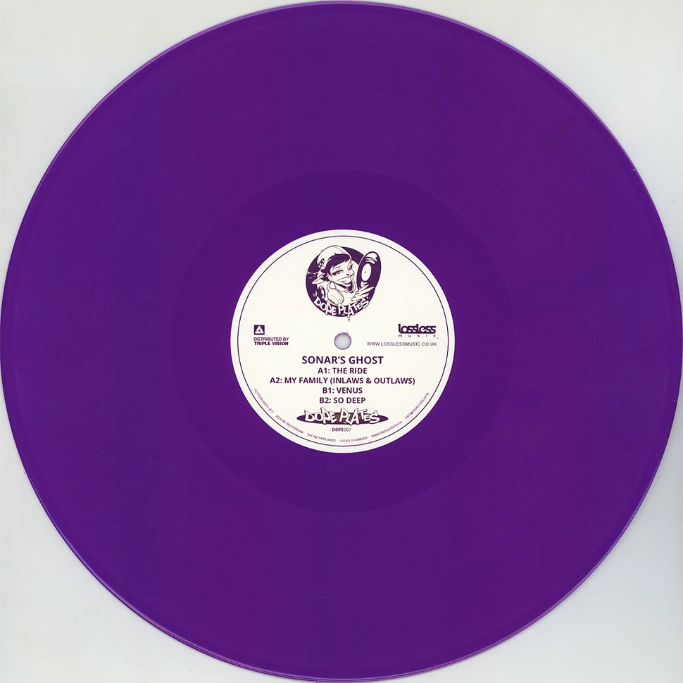 Sonar's Ghost - The Ride EP Purple Vinyl Edition