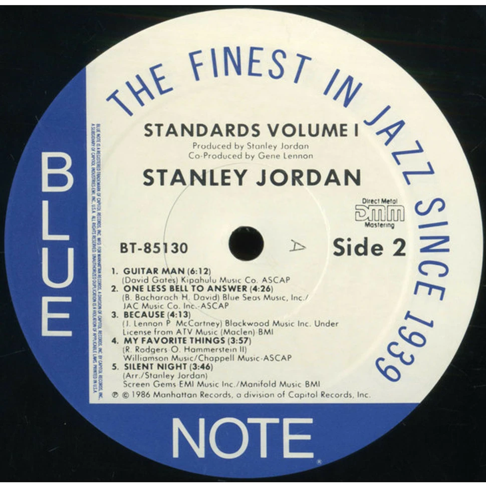 Stanley Jordan - Standards Volume 1
