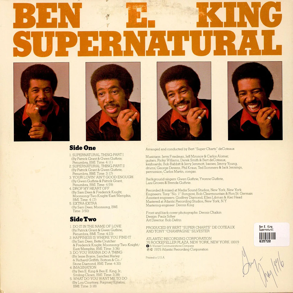 Ben E. King - Supernatural