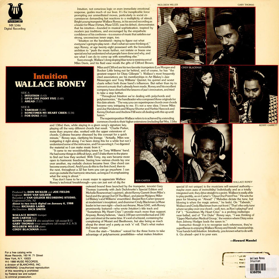 Wallace Roney - Intuition