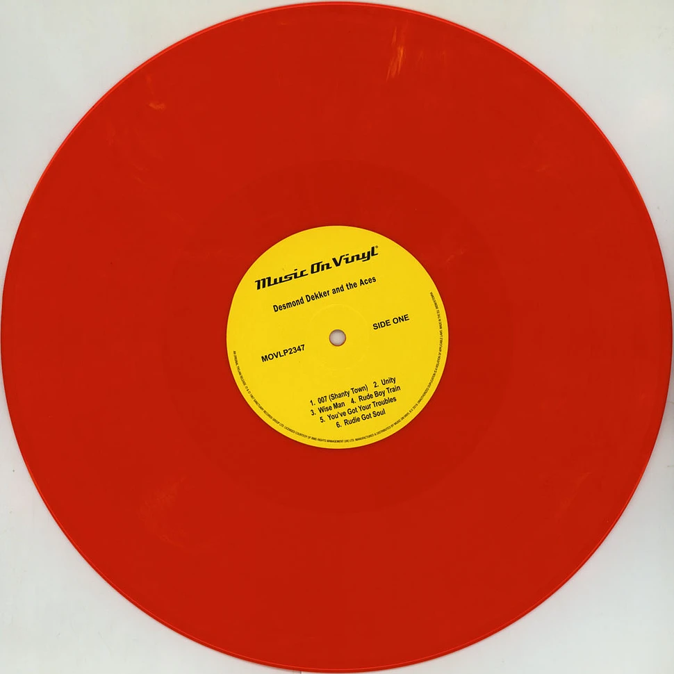 Desmond Dekker - 007 Shanty Town Colored Vinyl Edition