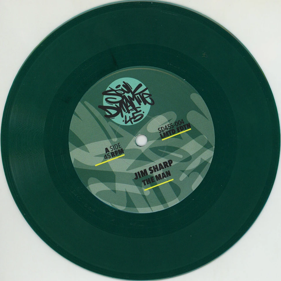 Jim Sharp - The Man / 6 Million Drummers Get Wicked Dark Green Vinyl Edition