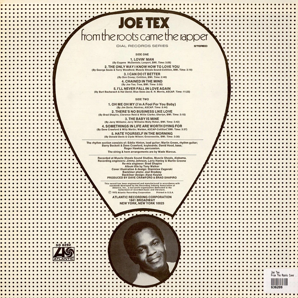 Joe Tex - From The Roots Came The Rapper