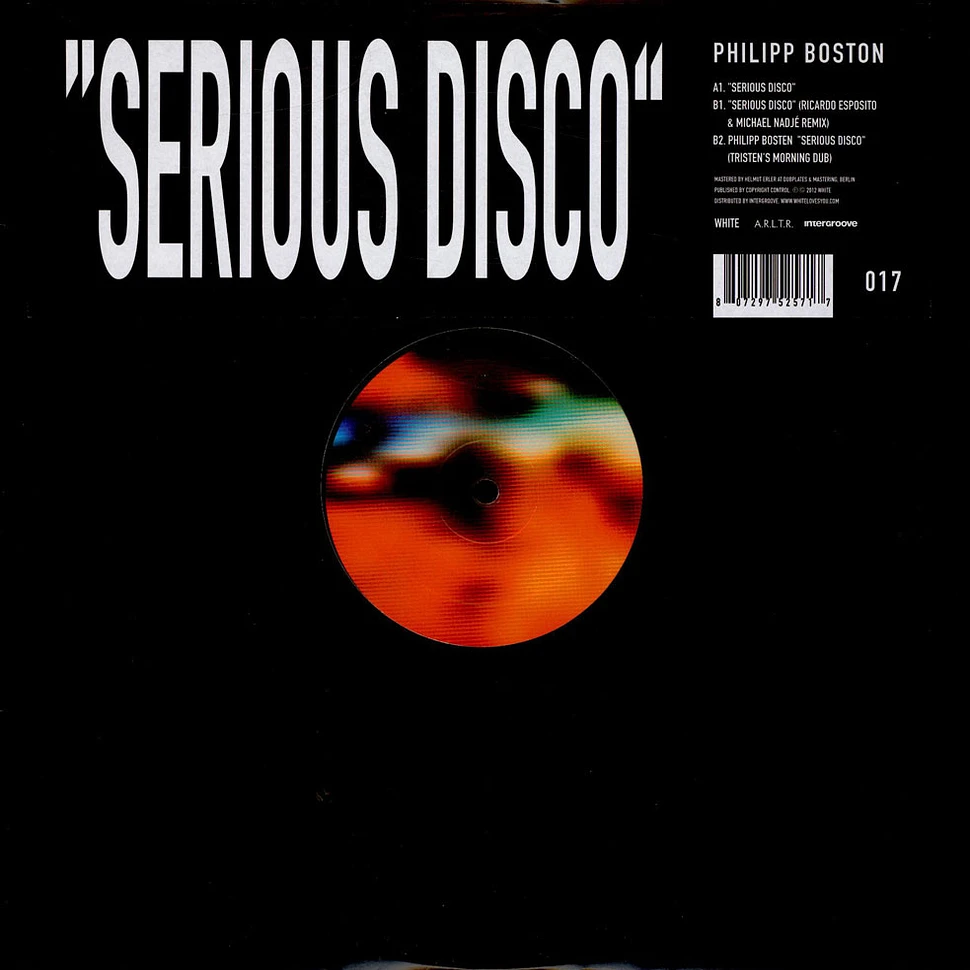 Philipp Boston - Serious Disco